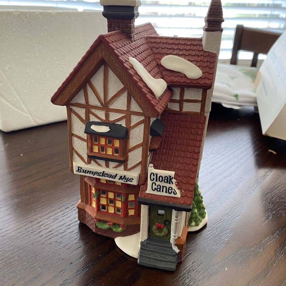 Dickens Village Cloaks & Canes